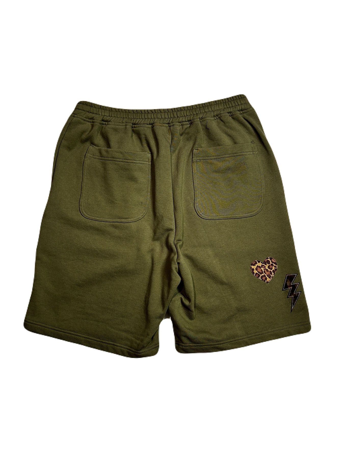 【予約品 8月10日(日) 締切 】PATCH WORK SHORTS / パッチワーク ショーツ / カーキ