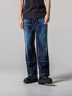 【予約品 11月16日(日) 締切】DOUBLE KNEE PT / ダブルニーワークパンツ / ダークインディゴ