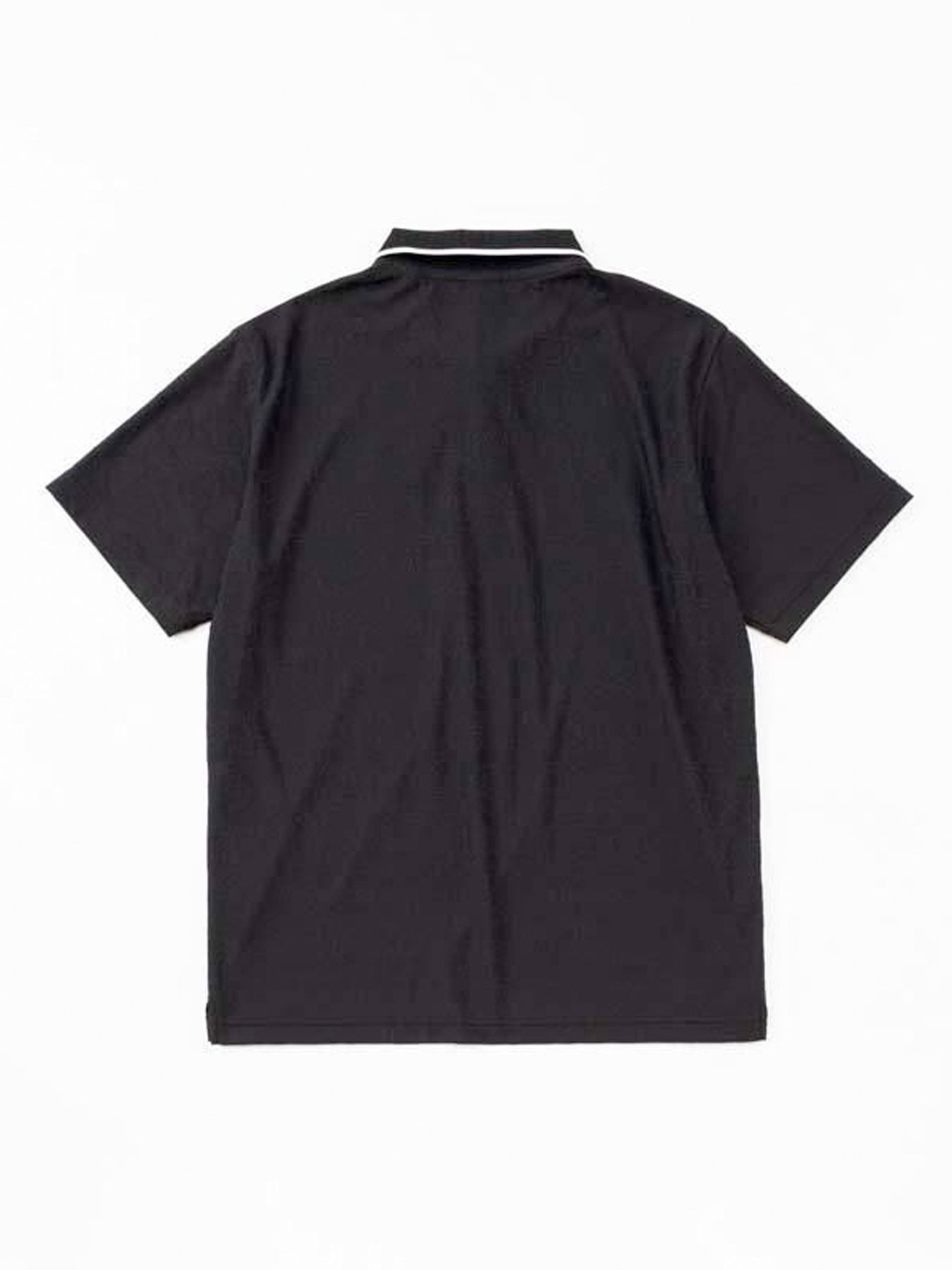 PIN JQ LINE POLO / ピンジャガード ライン ポロシャツ / ブラック【SY32 by SWEET YEARS GOLF】