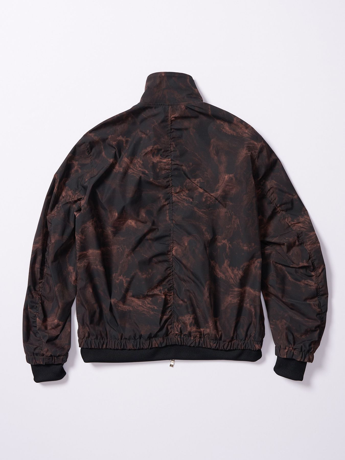 【予約品 4月19日(日) 18時締切】puckering track jacket / パッカリング トラックジャケット / スモークプリント