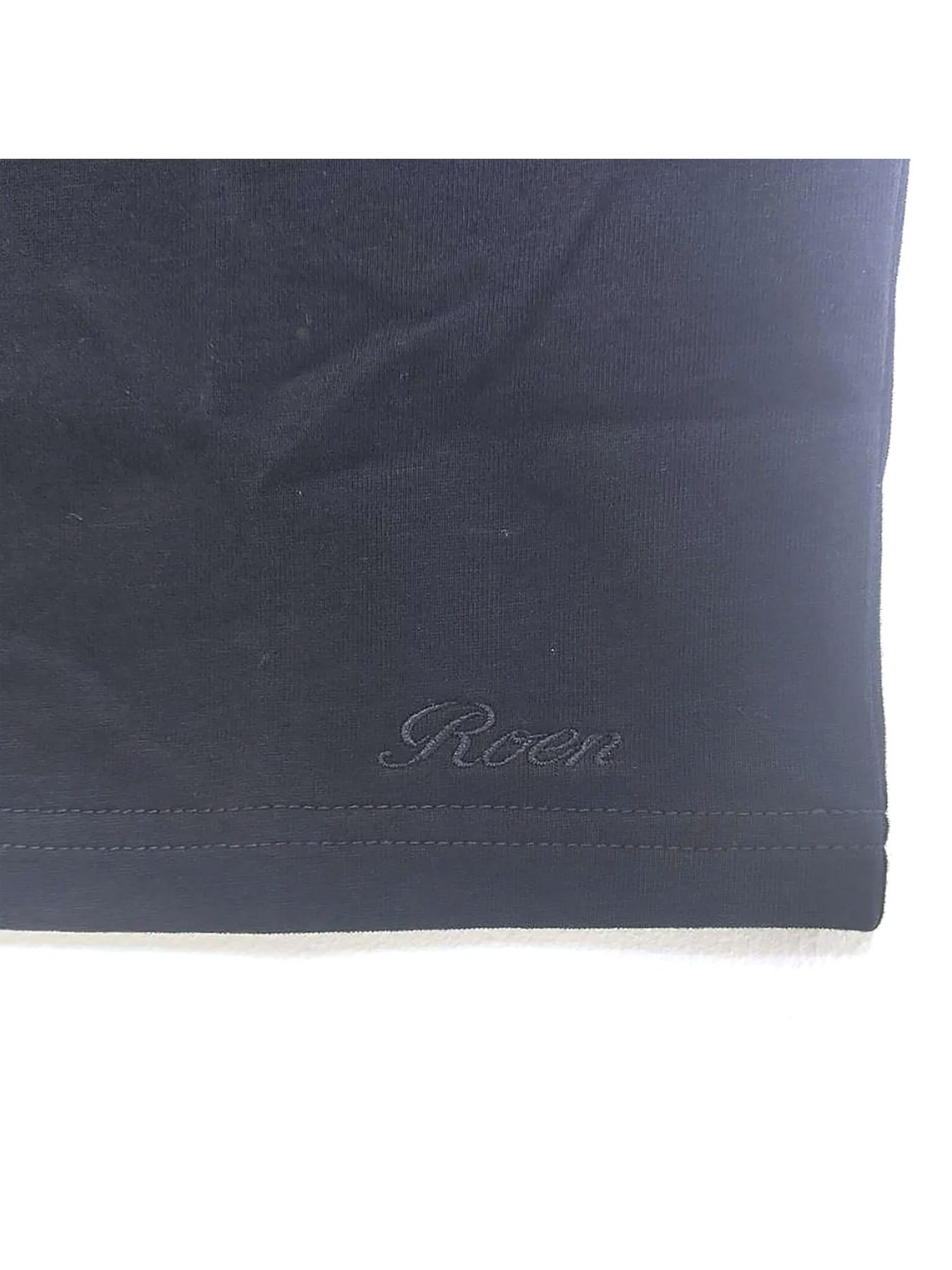 STRANGER T / 半袖Tシャツ / ブラック【Roen】