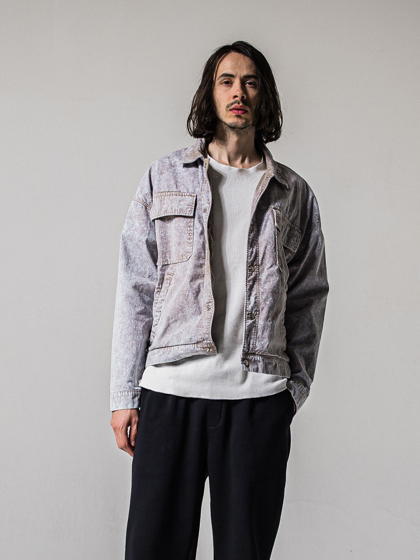 【予約品 11月16日(日) 締切】FIELD SHIRT JK / ミリタリーシャツジャケット / ブラウン