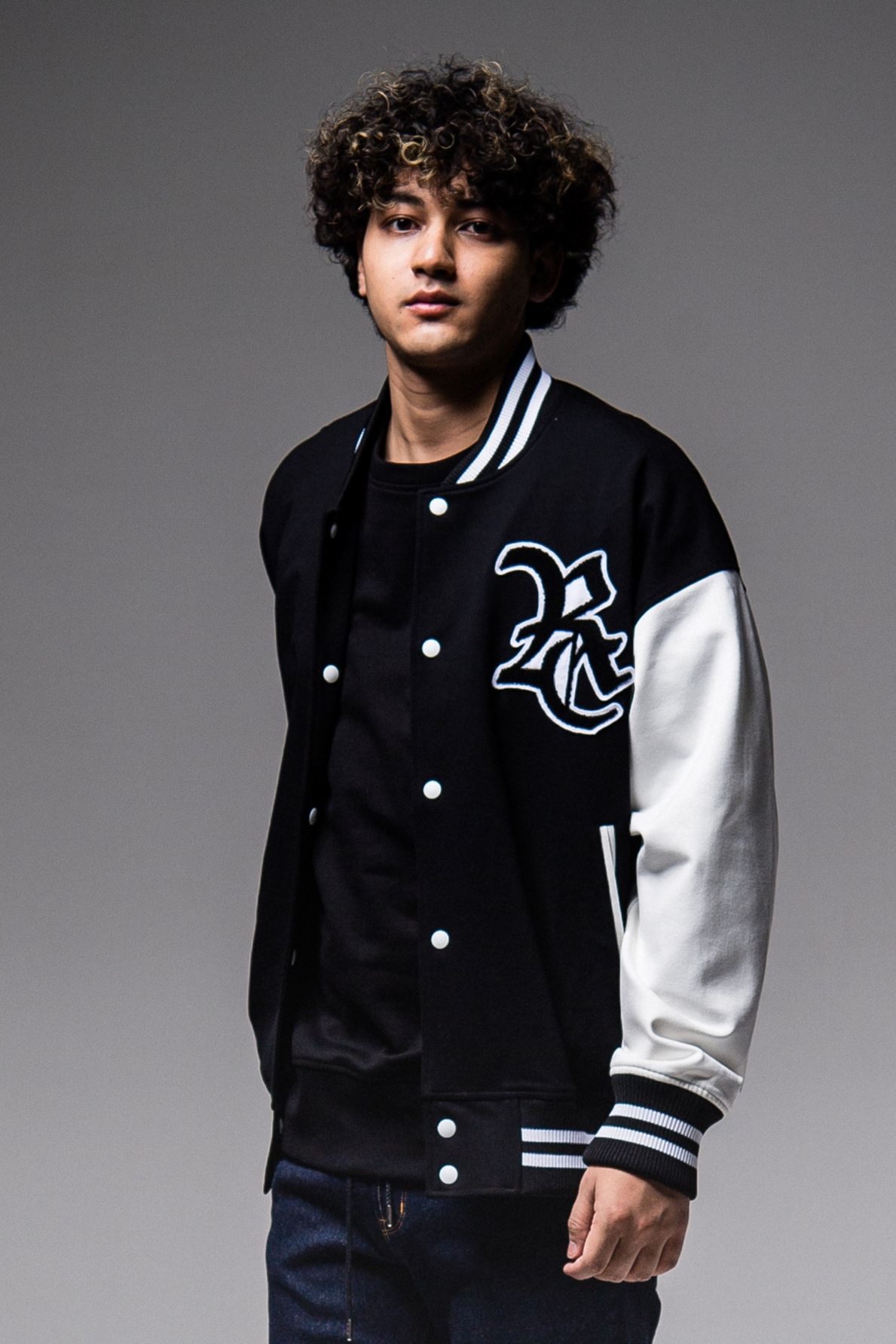 RESOUND CLOTHING - RC Jersey OVER VARSITY JACKET スタジャン