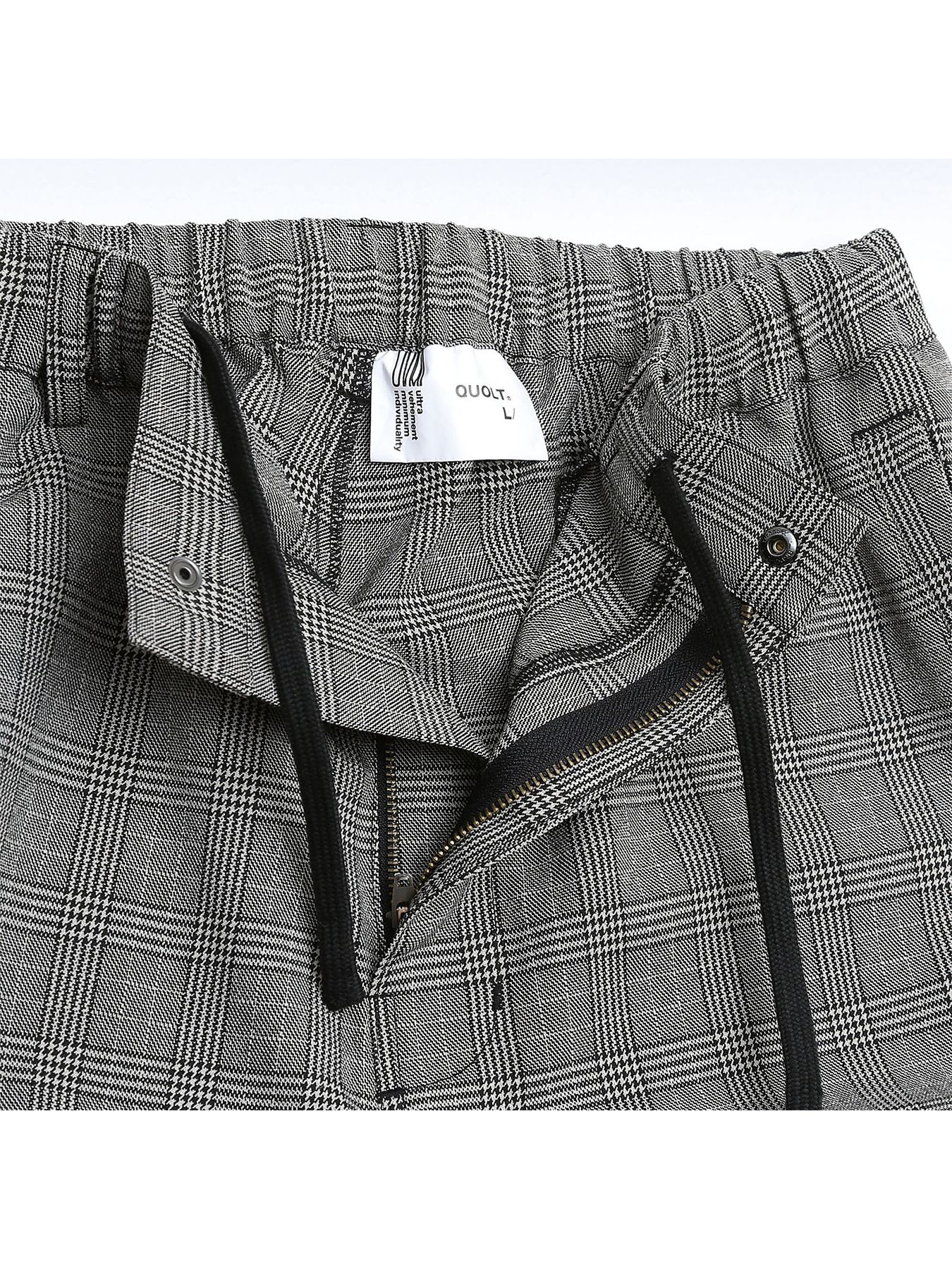 JAUNT PANTS / GRAY【QUOLT】