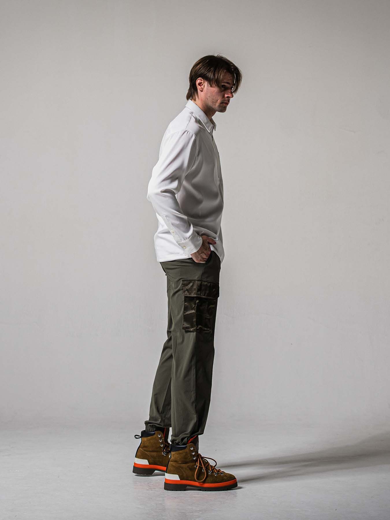 【予約品 11月16日(日) 締切】NY PT CARGO  PANTS / ナイロン イージーカーゴパンツ  / カーキ