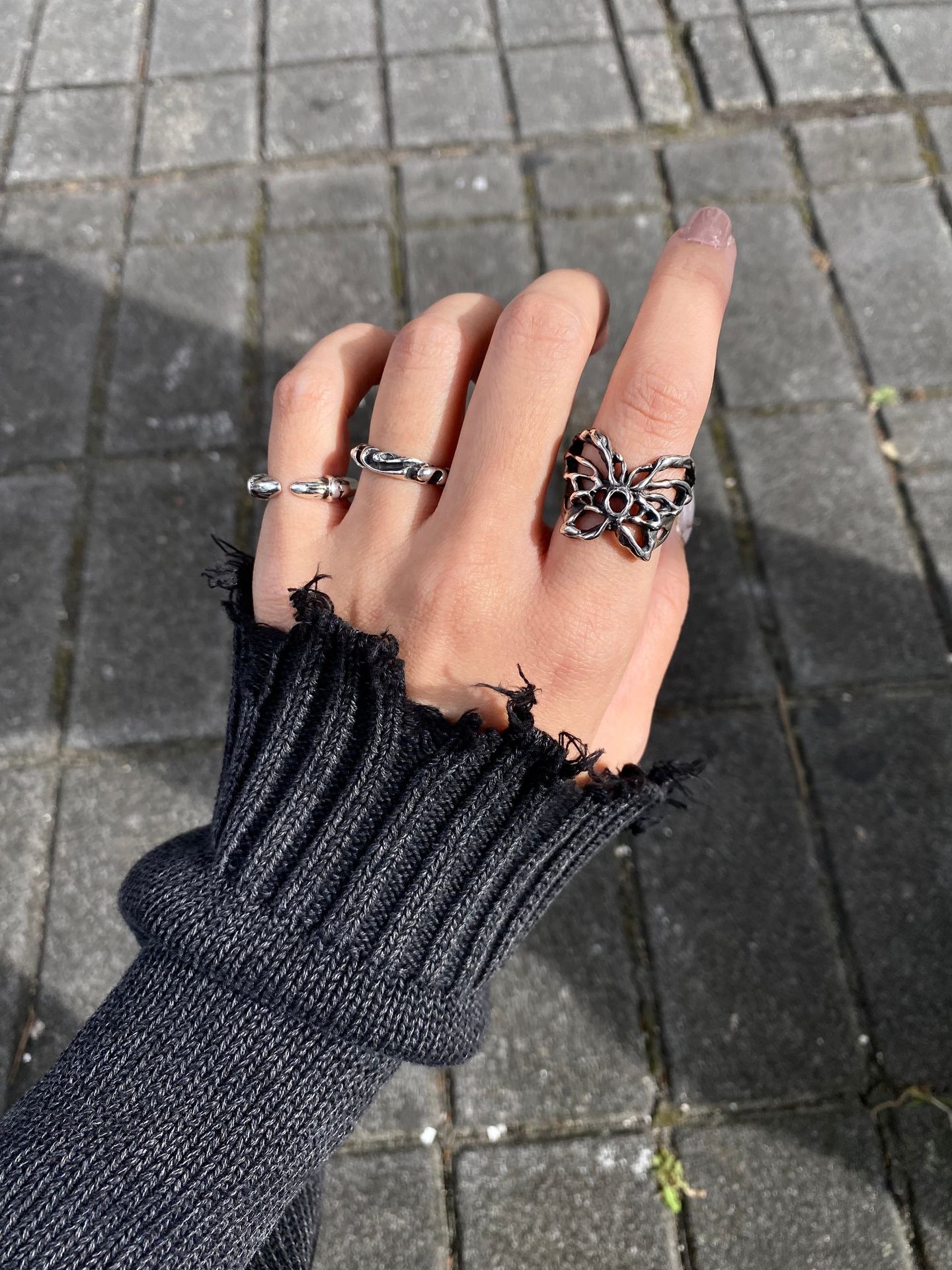《受注生産》 TWIN CLAW RING リング 【GOD SIZE】 注文から2-4週間後入荷予定