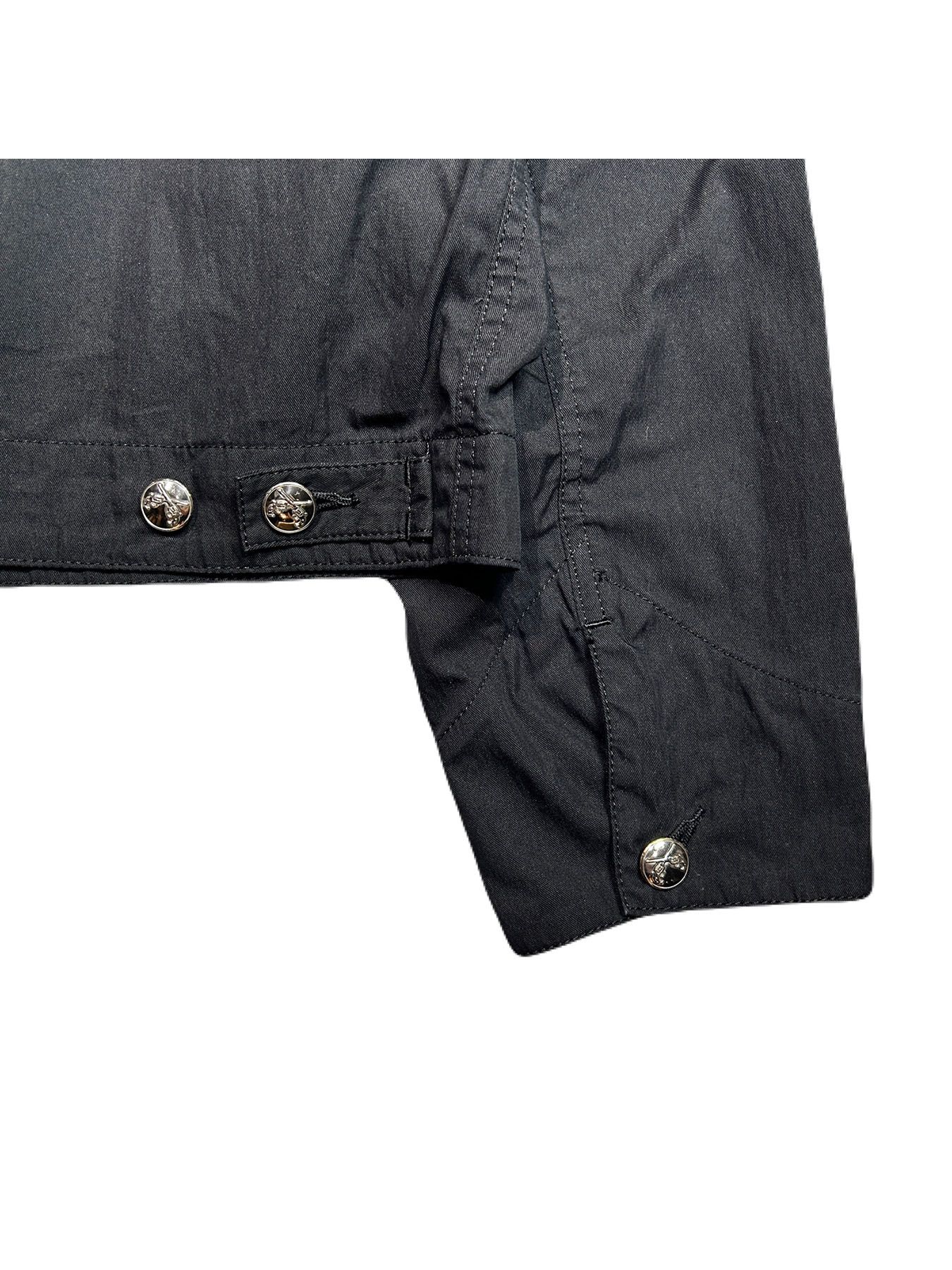 【予約品 8月10日(日) 締切 】C/N GABADINE JKT / コットン/ナイロン ギャバジンジャケット / ブラック