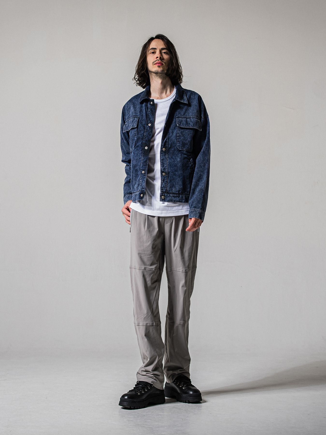 【予約品 11月16日(日) 締切】FIELD SHIRT JK / ミリタリーシャツジャケット / ブラック