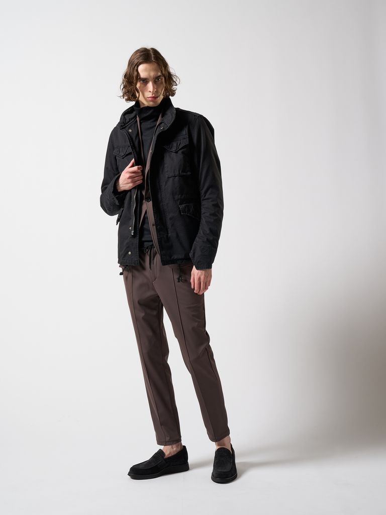 wjk - 【予約品】 smart pin-tuck slacks / スラックス / ダーク
