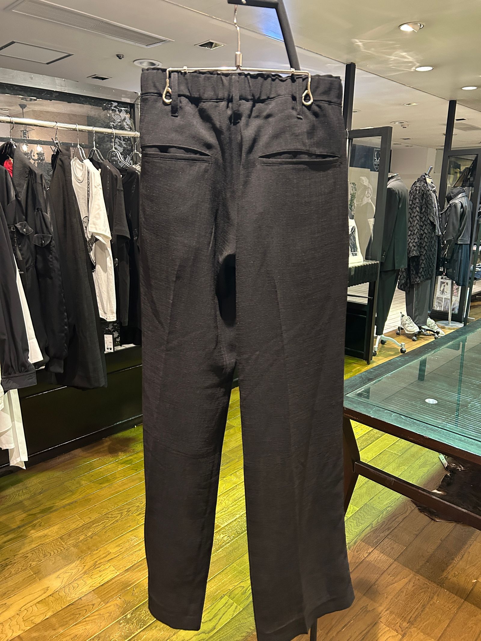 【予約品 5月18日(日) 締切】WideSlacks / ワイドスラックス / ブラック