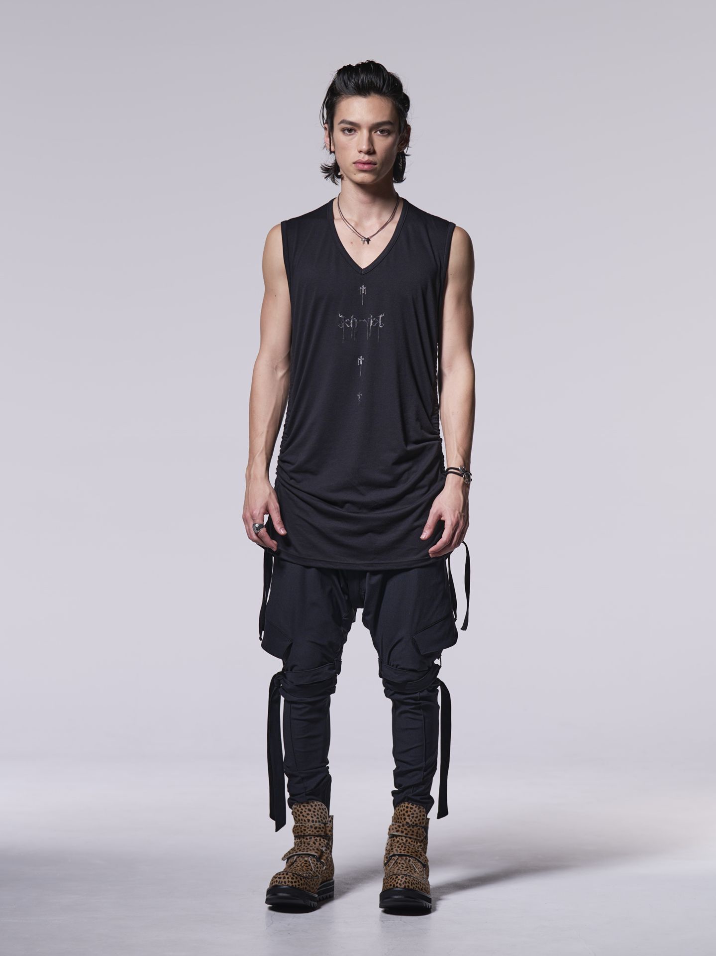 《予約品》 BeltedSarouelPants / サルエルパンツ / ブラック