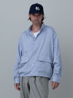 【予約品 10月26日(日) 締切】VALSTAR / ストライプ バルスタージャケット / SAX.st