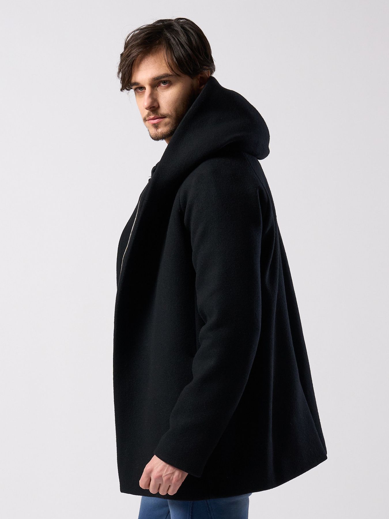 【予約品 4月19日(日) 18時締切】zip witch coat / ジップ ウィッチコート / ブラック