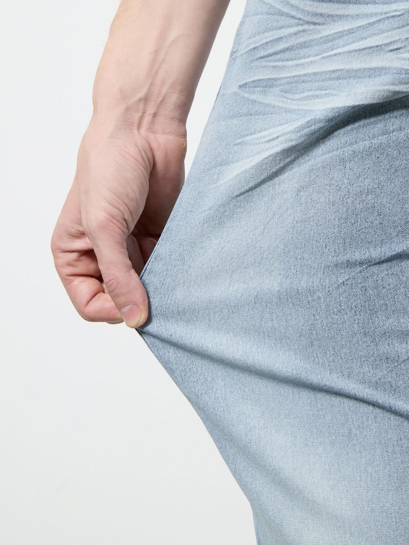 ライトオンスストレッチデニムパンツ / ネイビー【HIDEAWAYS NICOLE】