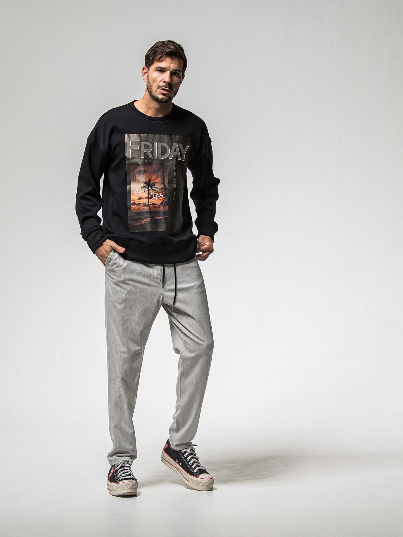 【予約品 】PAT WIDE EASY PANTS / パット ワイドイージーパンツ / グレー