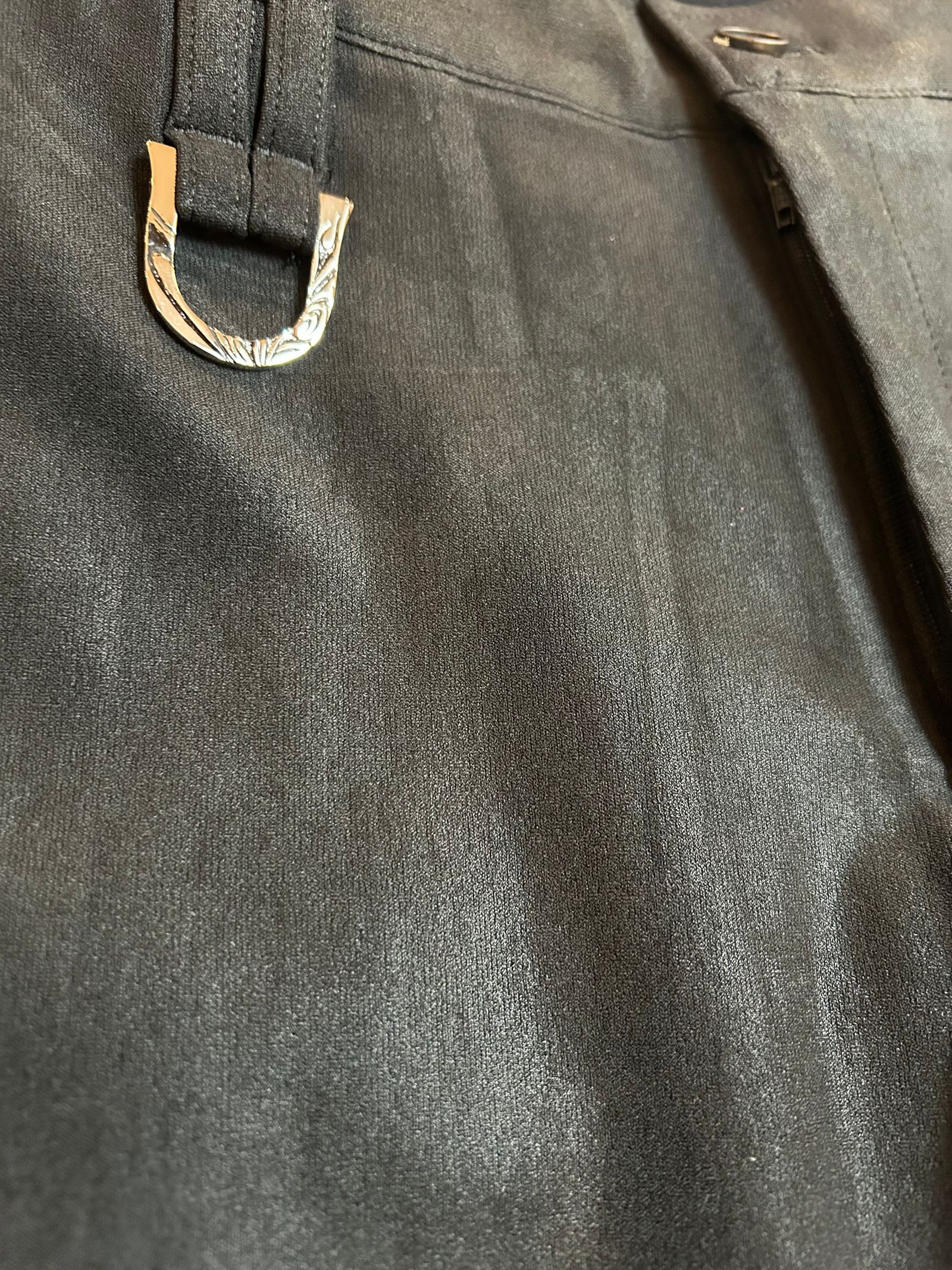CoatingHighTensionJersey SkinnySlacks / コーティングスキニースラックス / ブラック