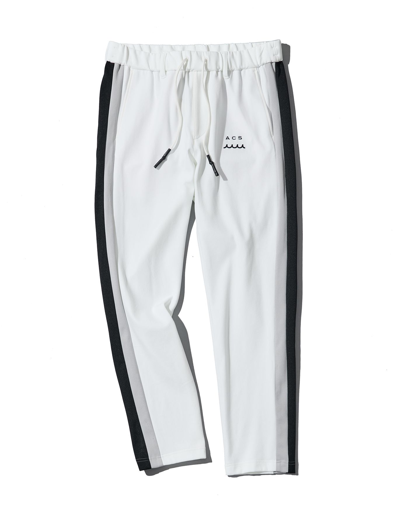【予約品 10月9日(木) 締切】muta Track Pants / トラックパンツ / ホワイト【Acanthus × muta MARINE】