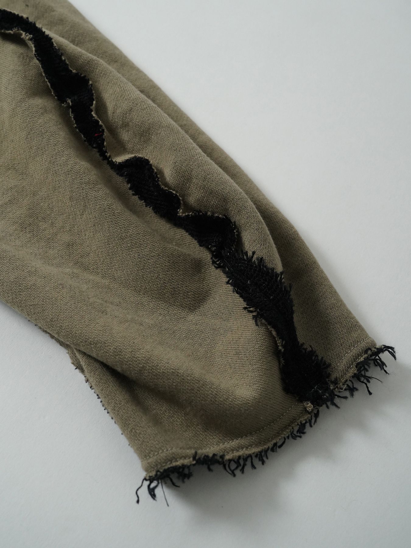 【予約品 5月6日(水) 締切】BRUTE-SWEAT / スウェットトレーナー / ベージュ×ブラック