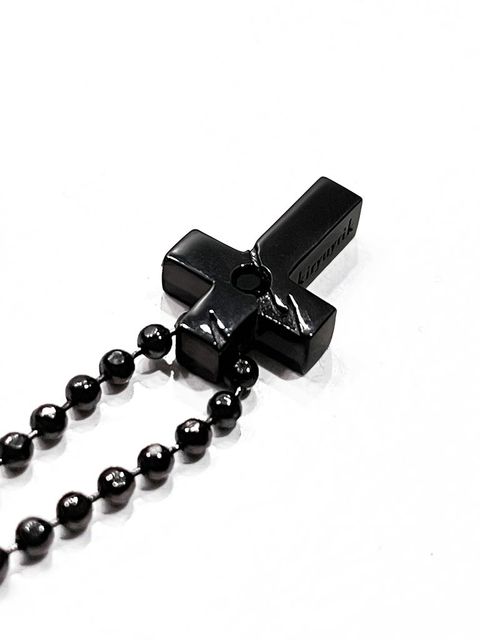 【予約品 7月13日(日) 締切】Cross Choker / クロスネックレス / Silver925 + Onyx