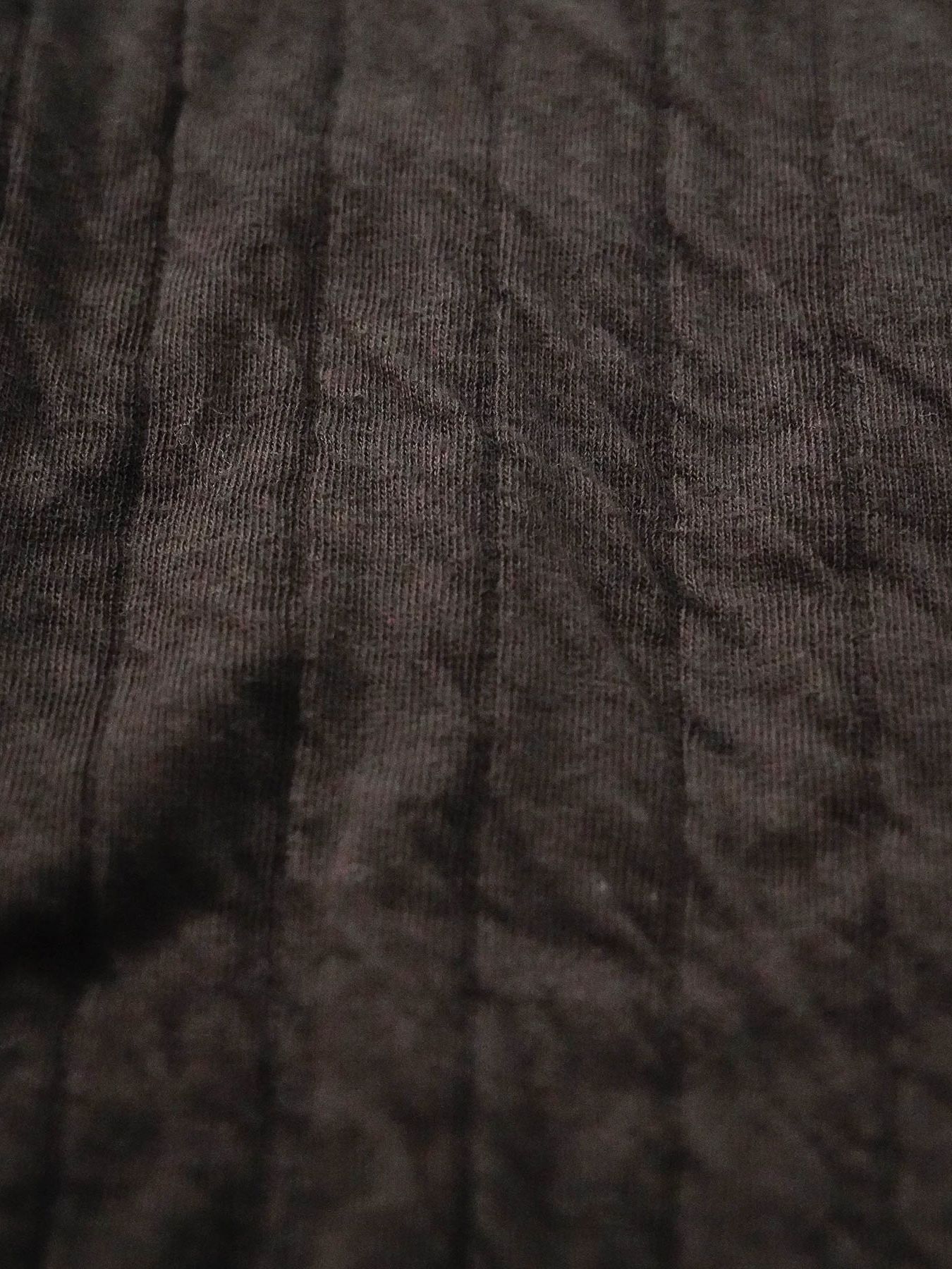 【予約品】 LAYERWARM / ZIPポロ / ダークブラウン