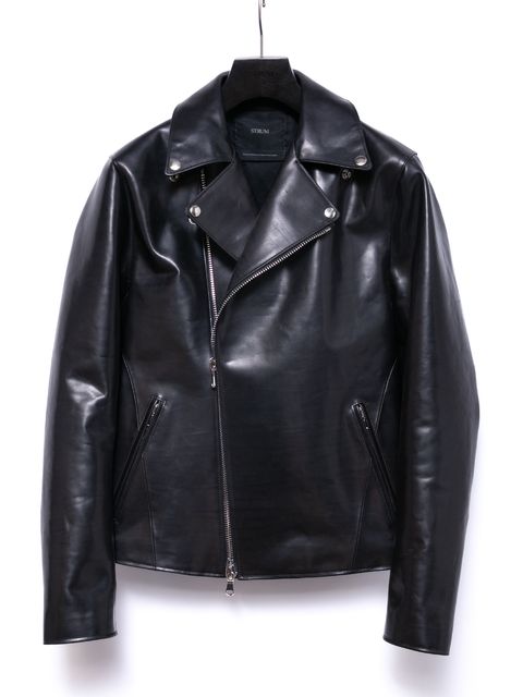 【予約品 4月6日(月) 締切】Full Vegetable Tanned Italian Double Shoulder Steer Hide Double Riders / フルベジタブルタンニン鞣し イタリアン ダブルショルダー ダブルライダース / TRIGGER