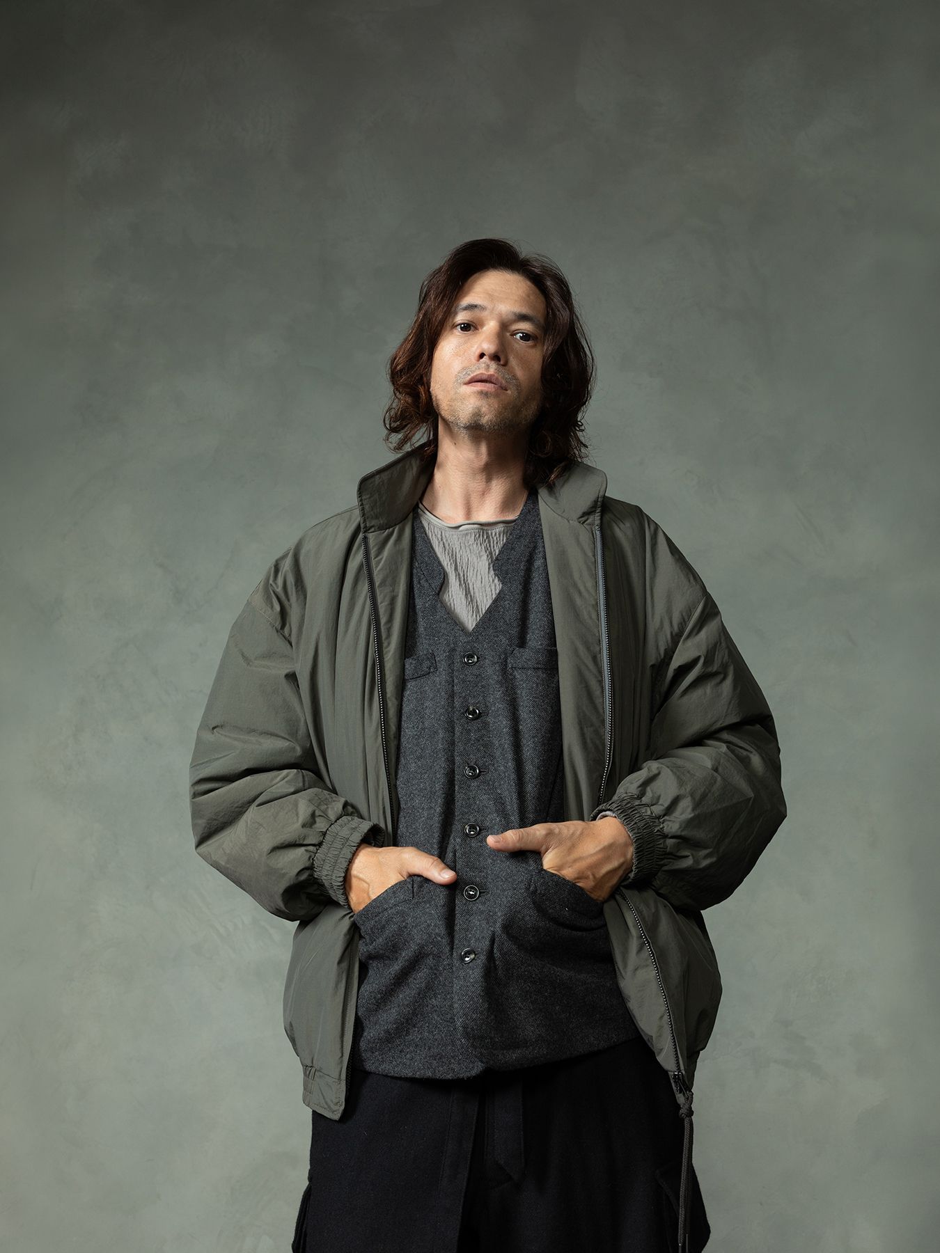 【予約品 7月5日(日) 締切】VOID WARMJACKET / ウォームジャケット / チャコール
