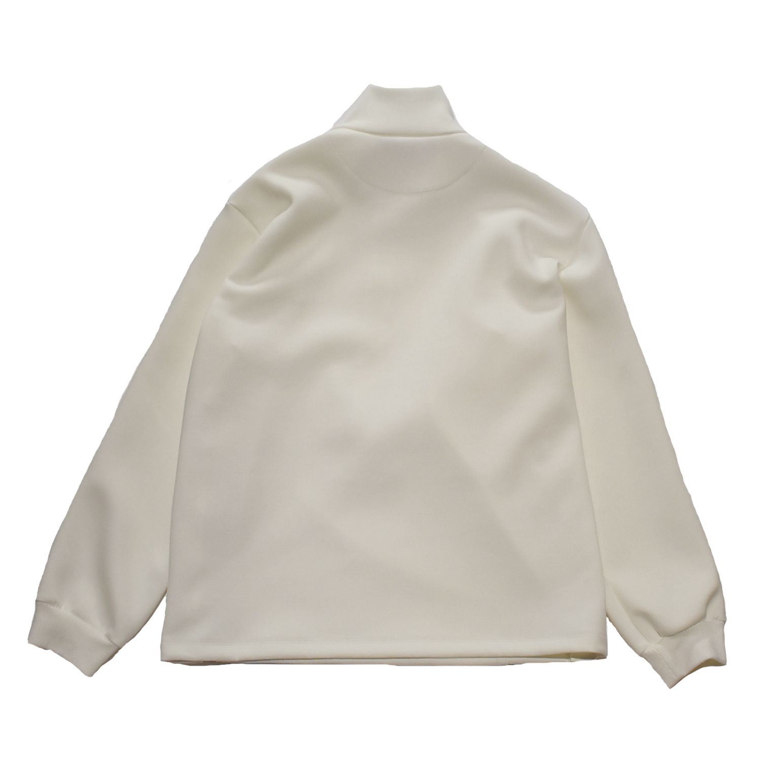 《予約品3月27日 23時55分締め》 HALF ZIP SWEAT  / ジップスウェット / ホワイト  【roarguns 】8月中入荷予定