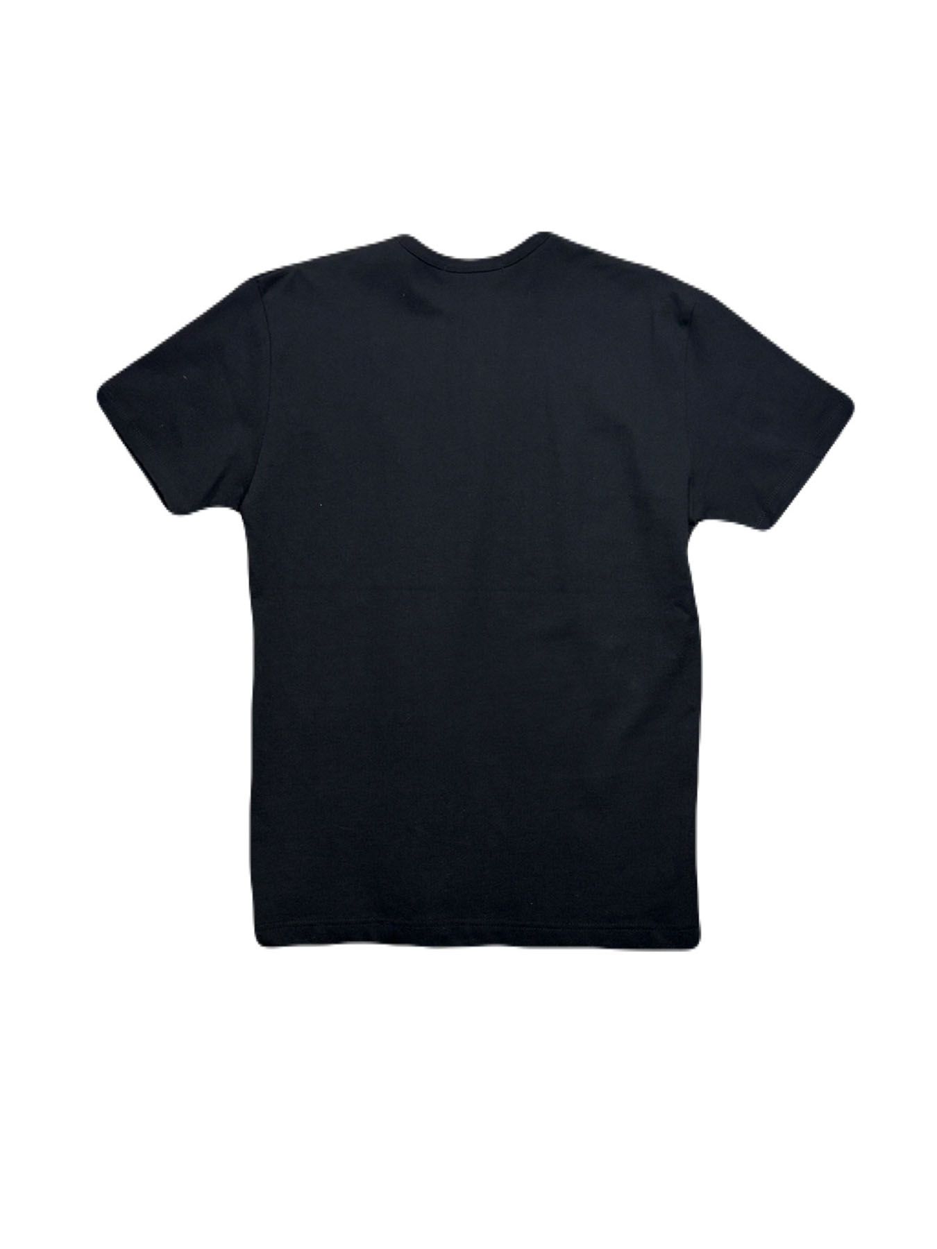 【予約品 3月9日(月) 18:00 締切】SMALL CROSSGUNS T / クリスタル スモールクロスガン Vネック Tシャツ / ブラック