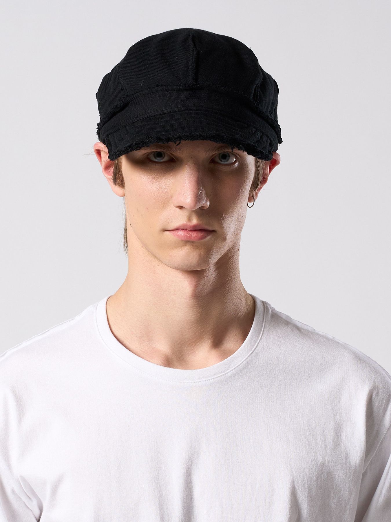 【予約品 4月19日(日) 18時締切】jersey engineer cap / ジャージ エンジニアキャップ / ディープブラック