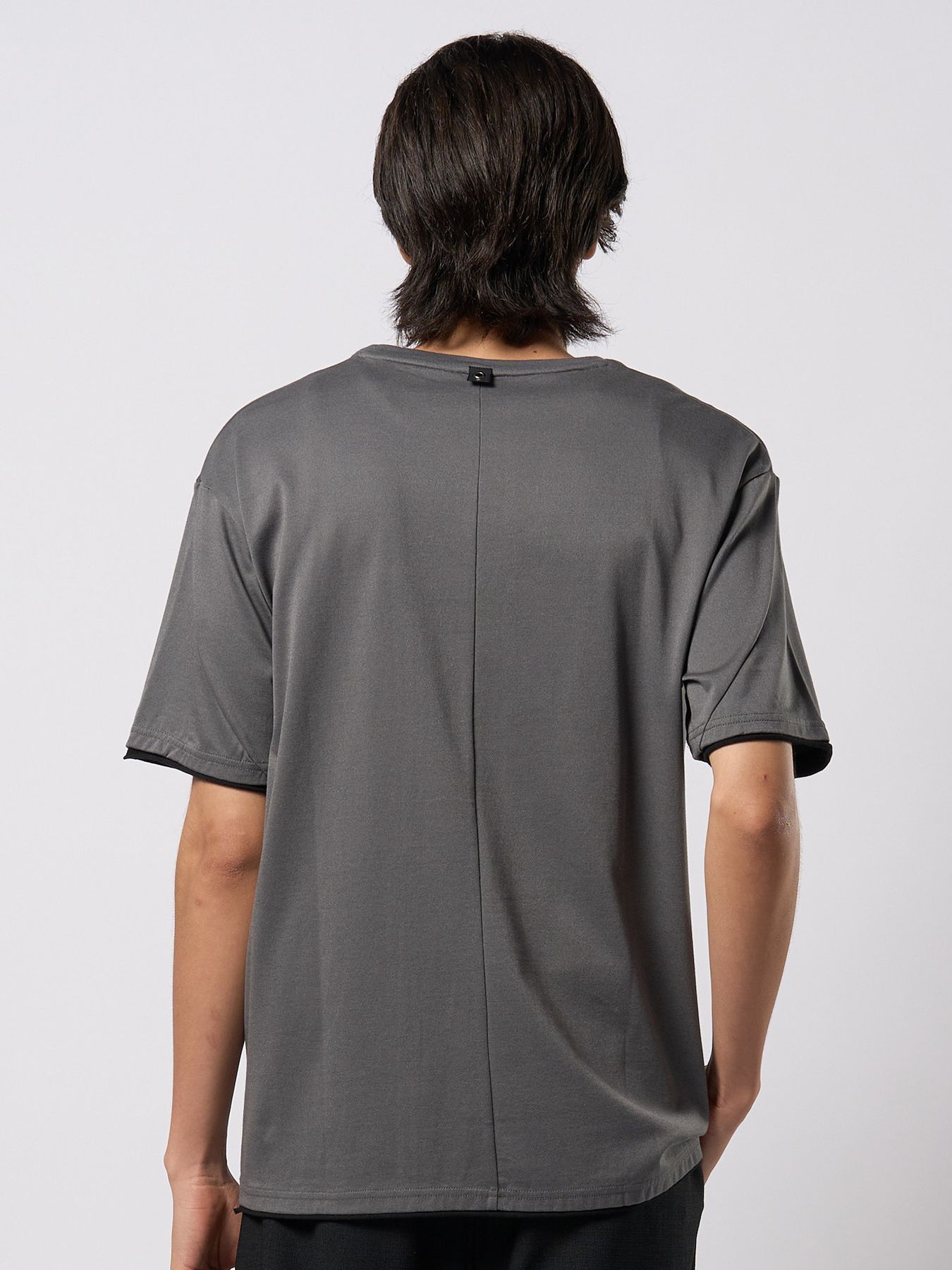 【予約品 9月23日(火) 締切】cool touch zip-pocket S/S / クールタッチ ジップポケット ショートスリーブ / グレー