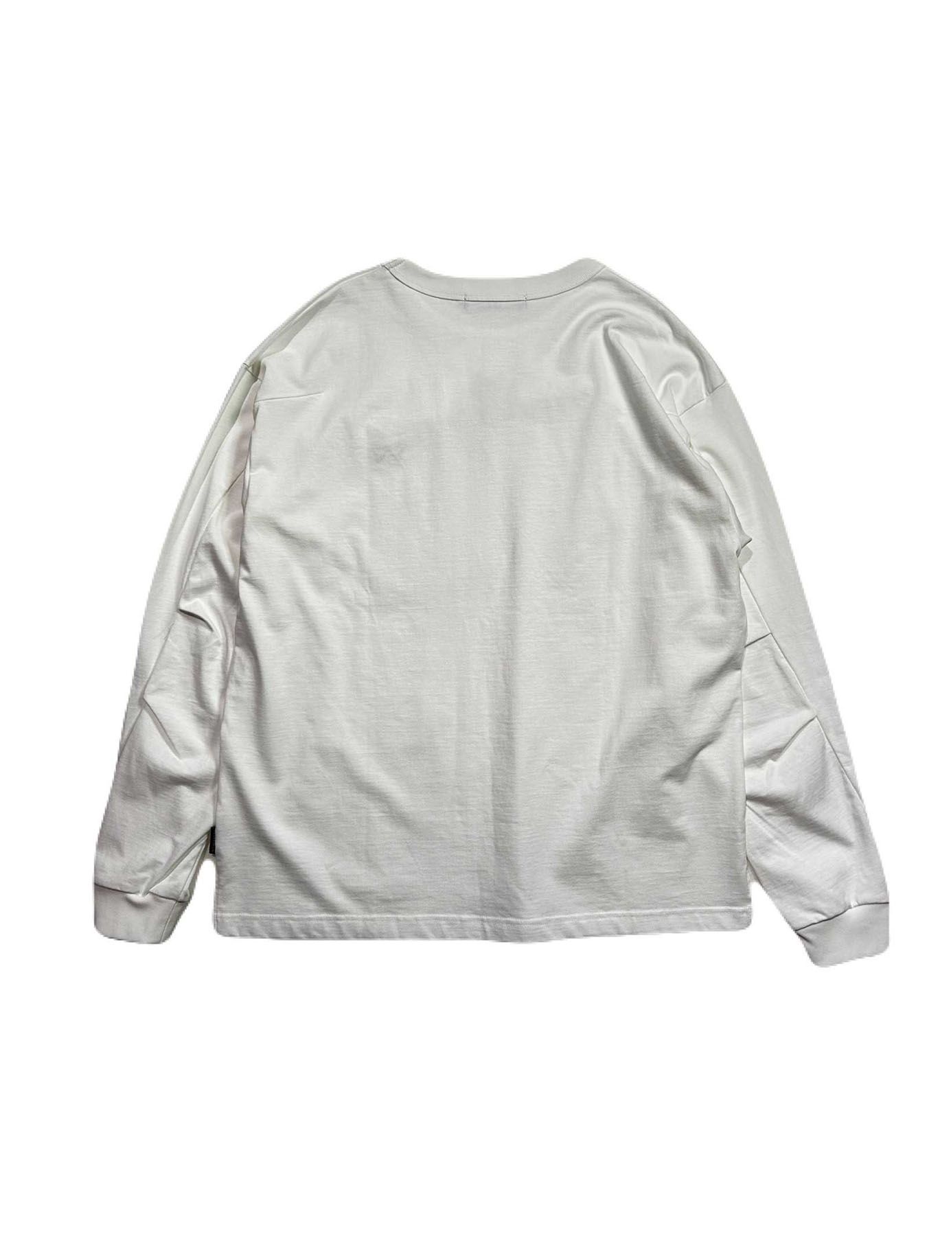 【予約品 8月10日(日) 締切 】MARIA PRINT L/S T / マリアプリント ロングスリーブ Tシャツ / ホワイト
