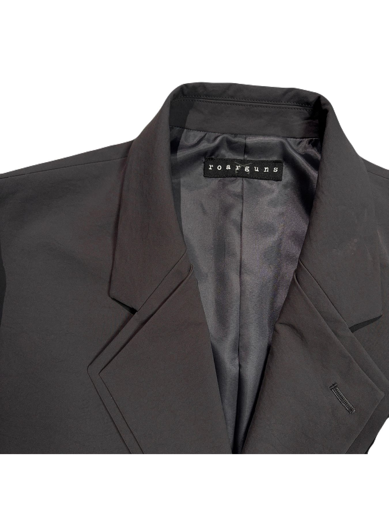 【予約品 3月9日(月) 18:00 締切】STRETCH COAT CRY / クリスタルクロスガン ストレッチ ロングコート / グレー