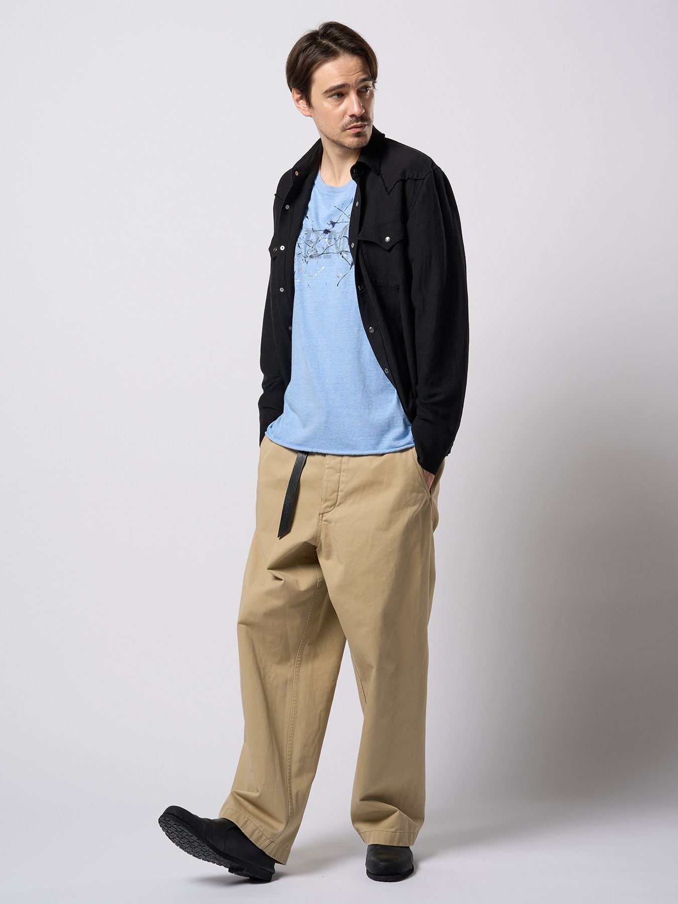 【予約品 9月23日(火) 締切】vintage chino trousers / ヴィンテージチノトラウザーズ / ベージュ