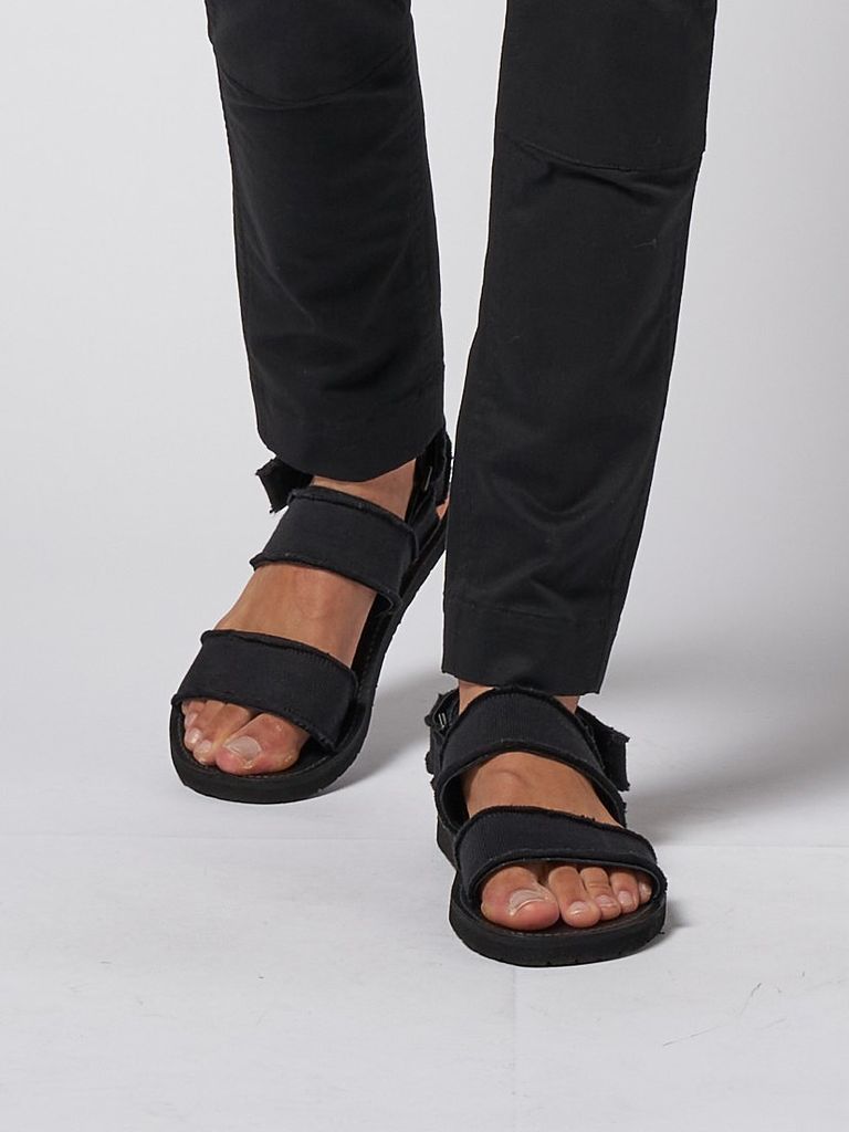 wjk - 《予約品》 strap sandal / サンダル / ブラック | BRYAN