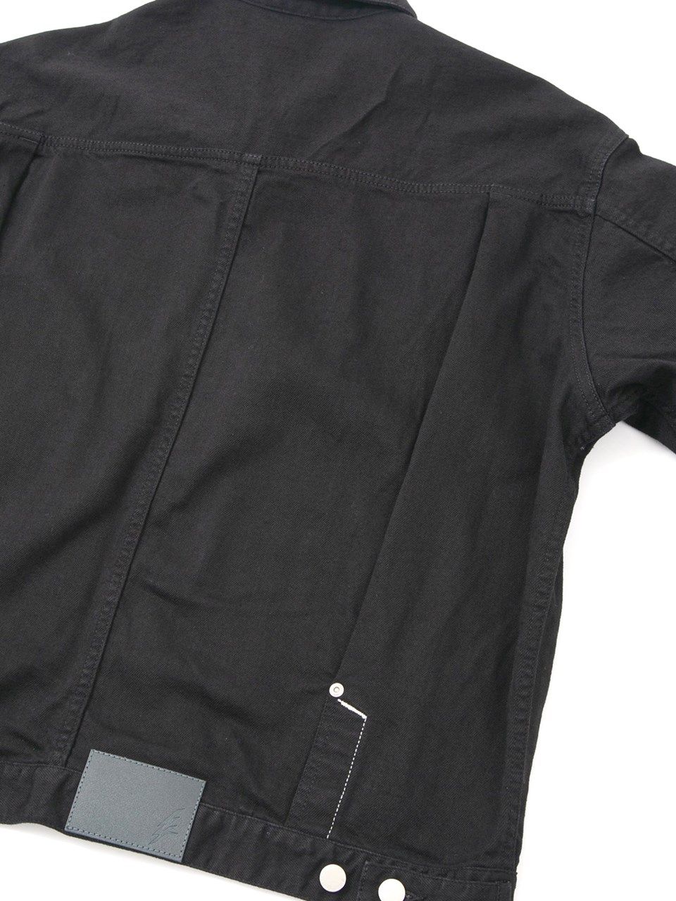 11oz Organic Cotton Stretch Denim Jacket / 11oz オーガニックコットン ストレッチデニム ジャケット / Jimmy / ブラック