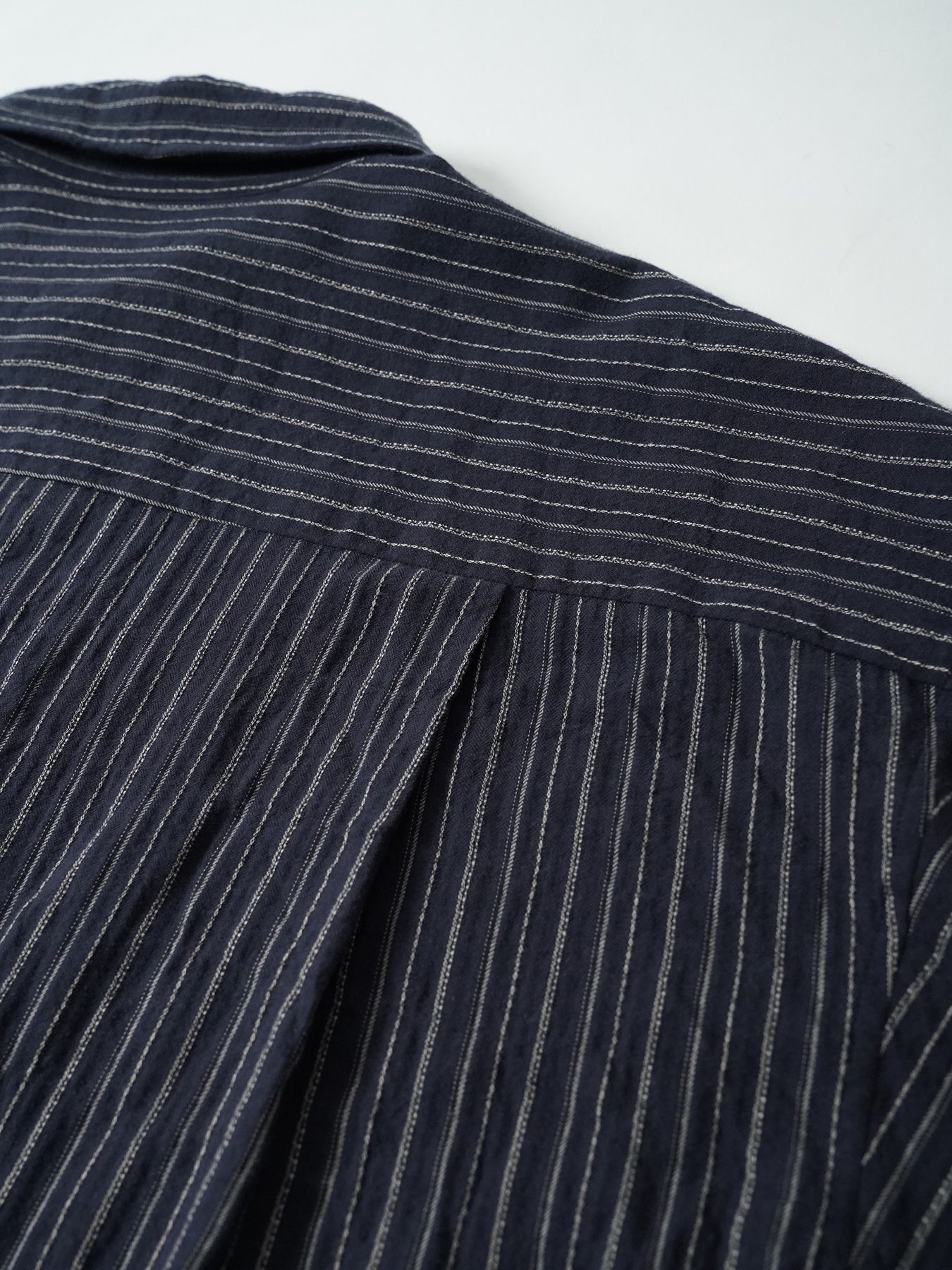 【予約品 5月27日(水) 締切】BRUSH-PULLOVERSHIRTS / オーバーシャツ / ネイビー
