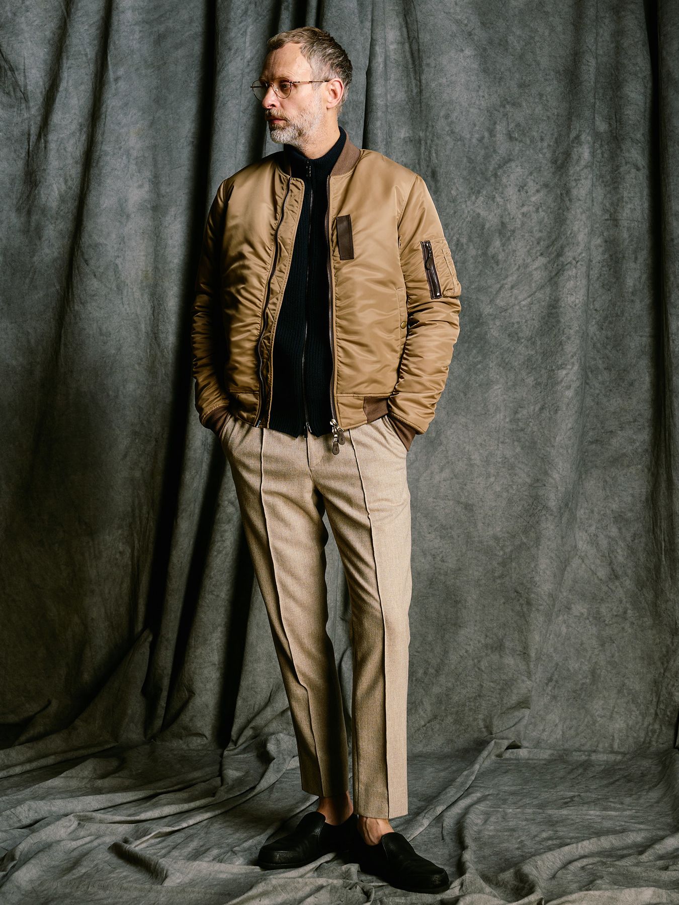 【予約品 4月19日(日) 18時締切】combination slip-on shoes / カーフレザー コンビネーション スリッポン シューズ / ブラック