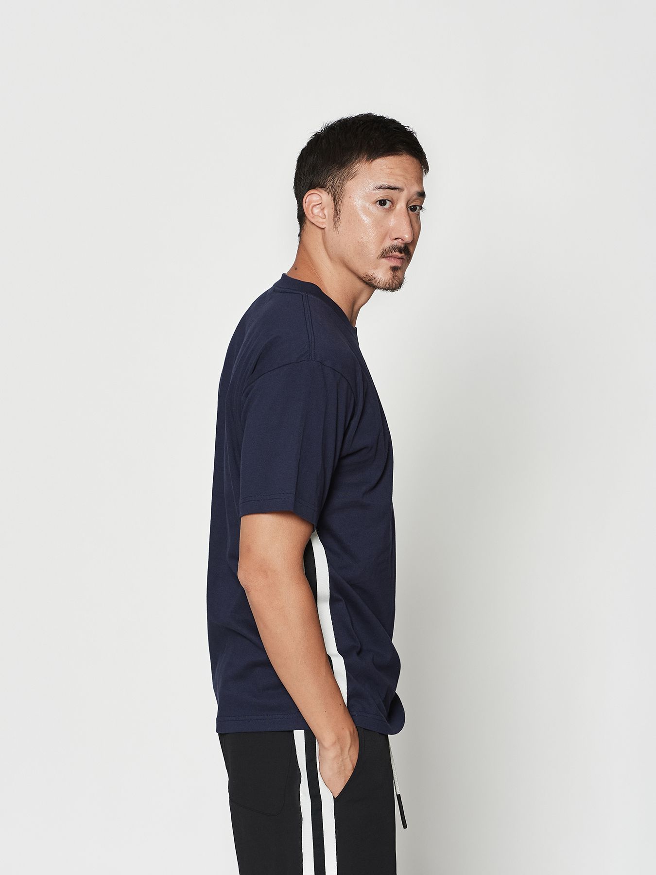【予約品 10月9日(木) 締切】muta sweet tee / Tシャツ / ネイビー【Acanthus × muta MARINE】