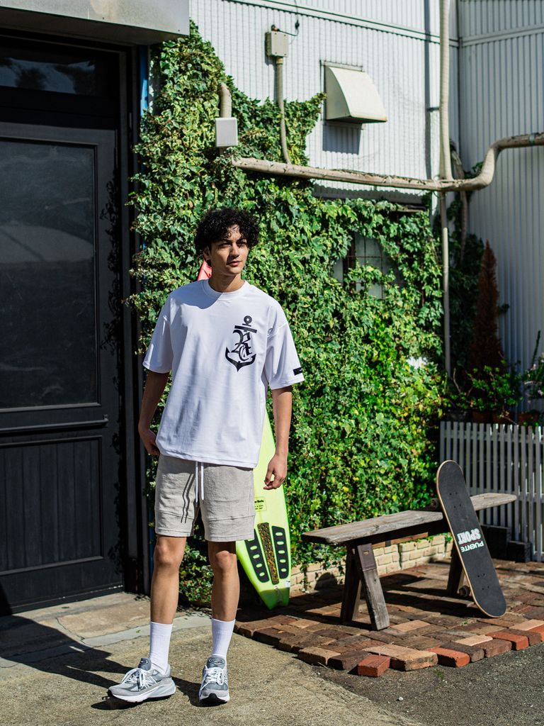 《予約品3月3日18：00締め》 anchor RCl RUSH OVER T / ラッシュガードTシャツ / ホワイト