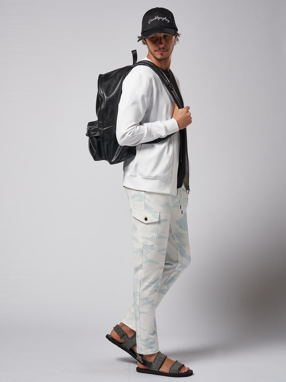 wjk - 《予約品》 zip-up cardigan / カーディガン / ホワイト wjk - 《予約品》 zip-up cardigan / カーディガン / ホワイト