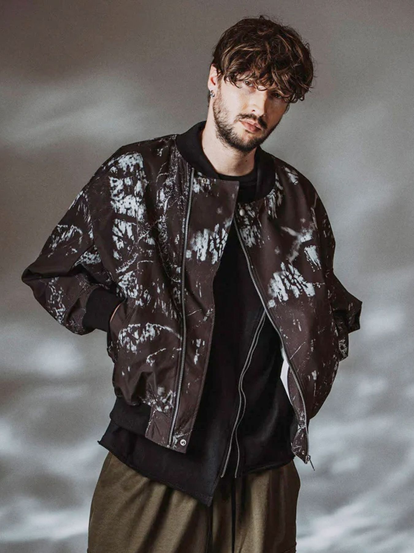 ライダースBIG-MA-1-BLZ / リアルツリーカモフラージュ【NO ID.】