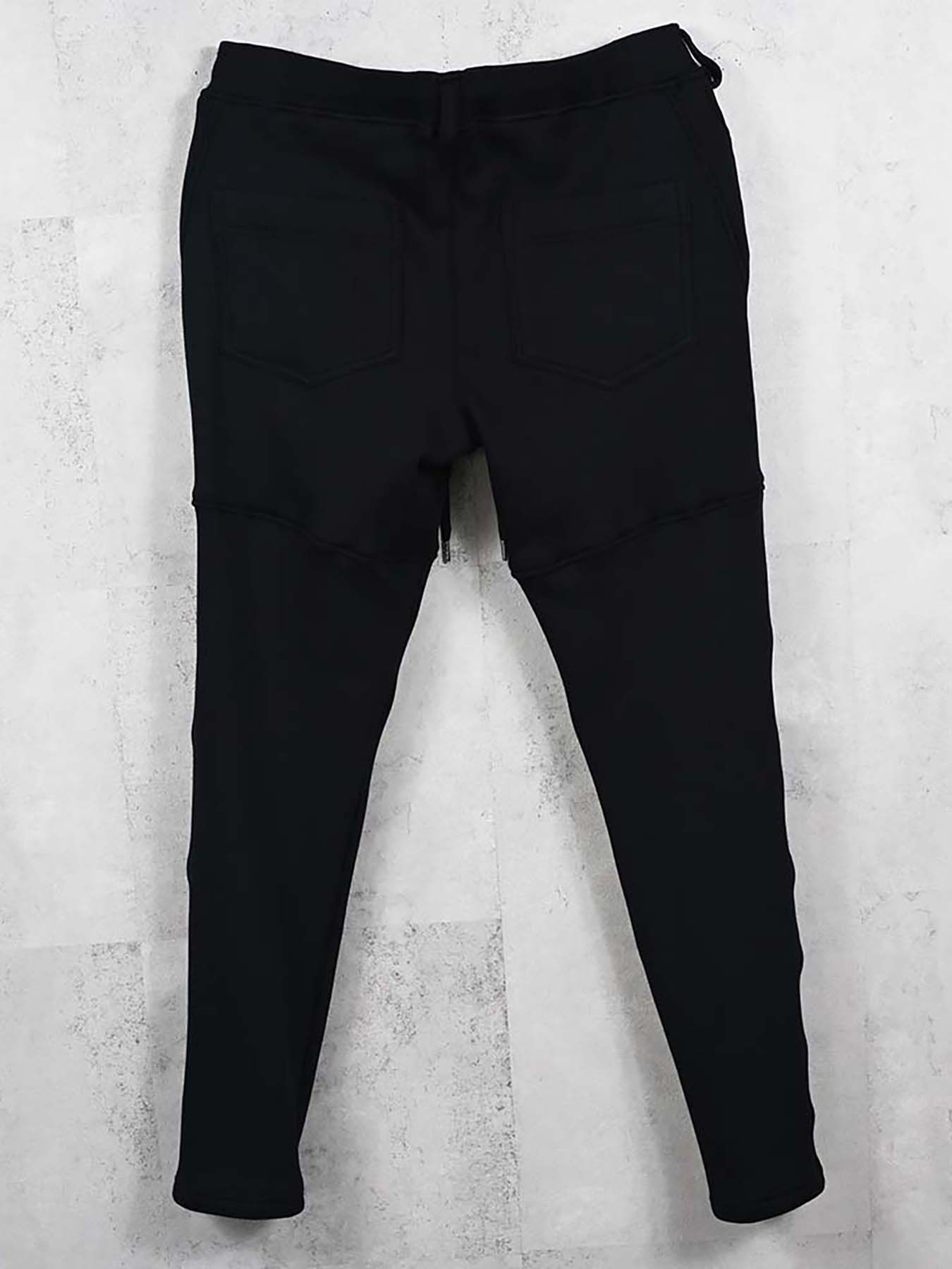 【予約品 】 VELOURS FLEECE TYLER PANTS / ベロアフリース タイラーパンツ / ブラック