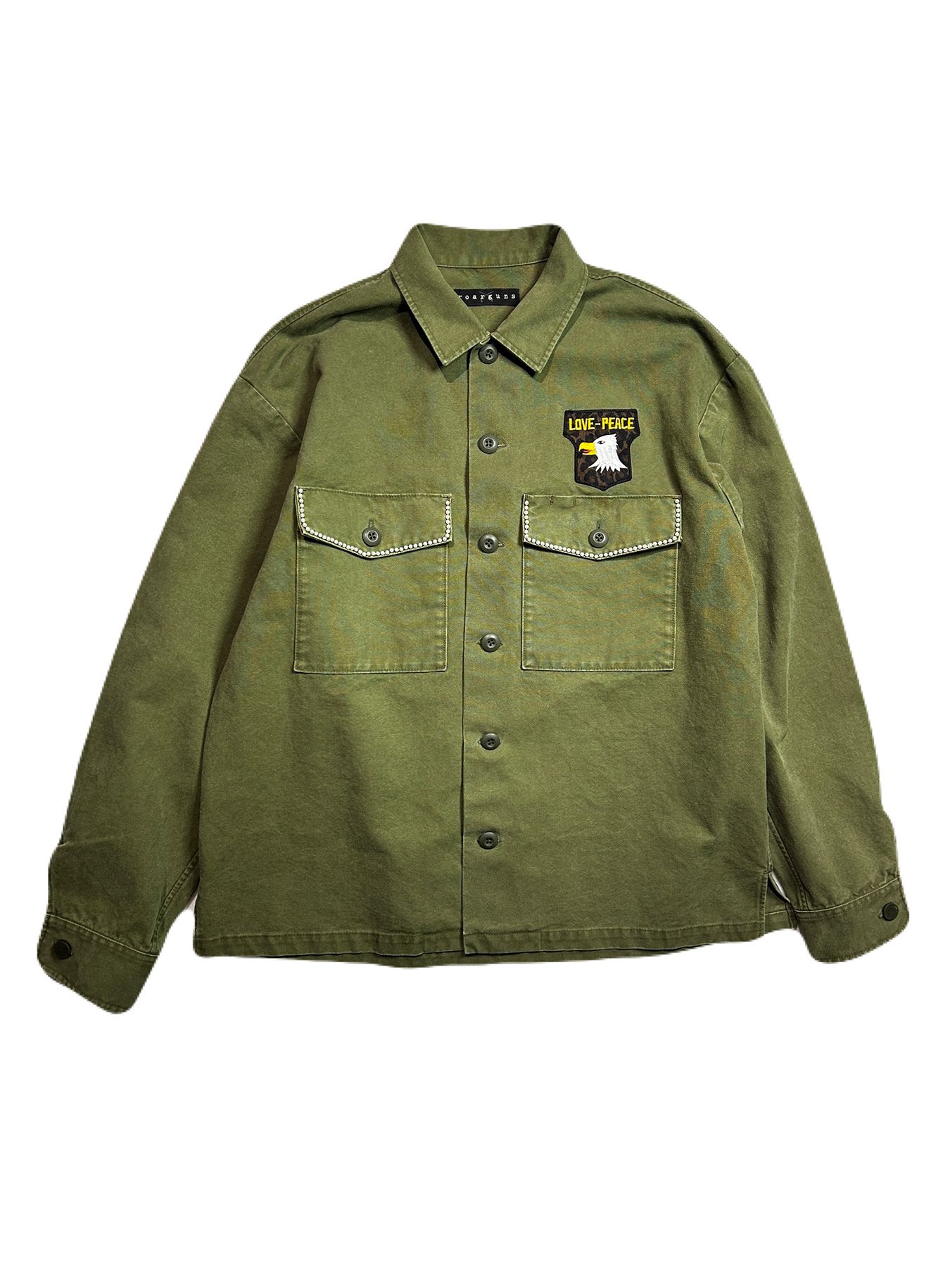 【予約品 8月10日(日) 締切 】DUCK SHIRT JKT  / ダック シャツジャケット / カーキ