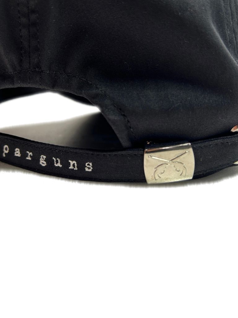 HORSE SHOE EMB CAP / クロスガンキャップ / ブラック