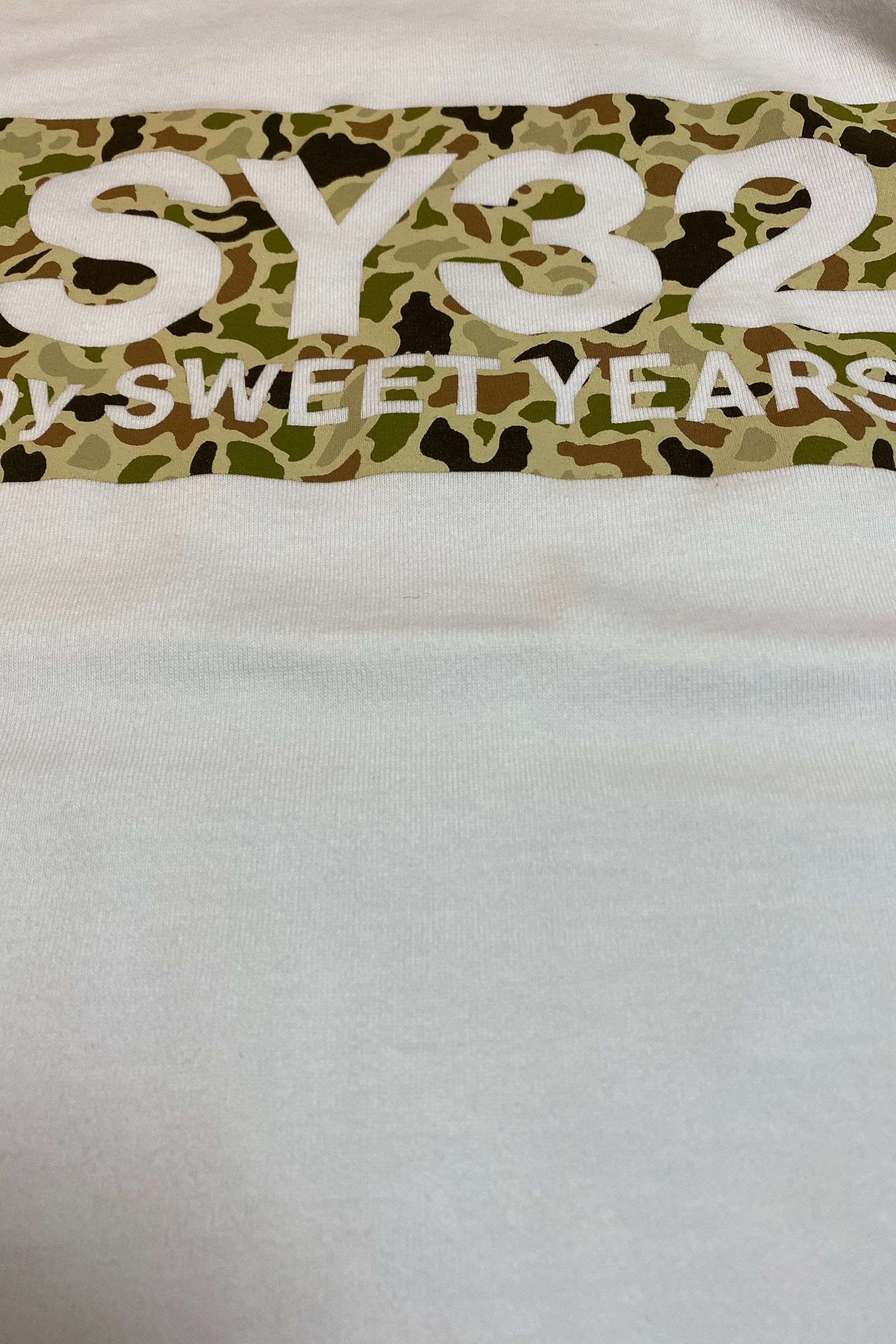 CAMO BOX LOGO L/S TEE長袖Tシャツ 【SY32 by SWEET YEARS】