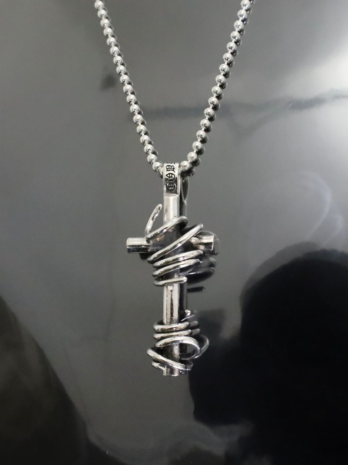 《受注生産》 THORNY CROSS [LARGE] PENDANT / ソーニークロスLペンダント / 注文から4週間~後入荷予定