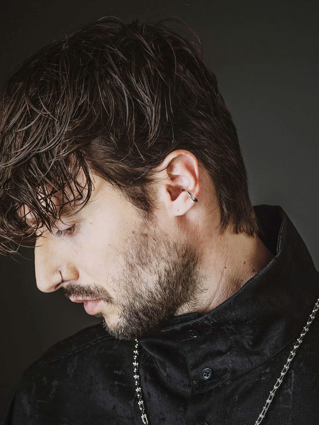 ディストーションイヤーカフ / シルバー【NO ID.】