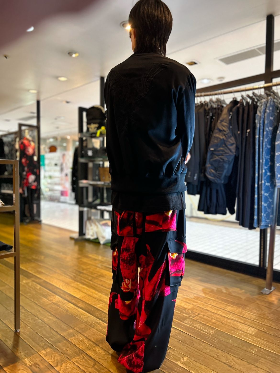 【予約品 5月18日(日) 締切】Cargo Pants / カーゴパンツ / ブラックブーゲンビリア