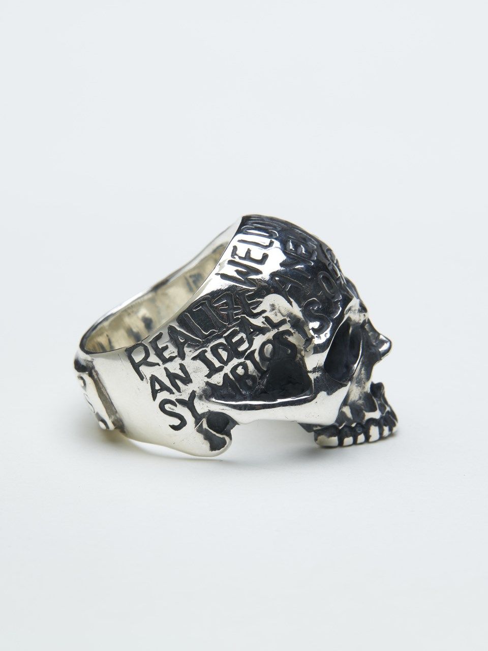 《予約品》 THEONENESS Philosophy SkullRing / スカルリング  / シルバー 【THE ONENESS】