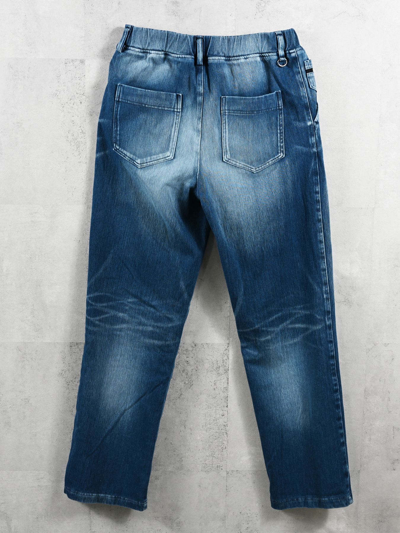 【予約品 】DENIM JERSEY WIDE PT / デニムジャージワイドパンツ / ダークインディゴ